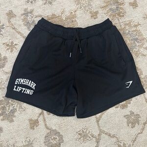 Gymshark Black Mesh Gym Shorts